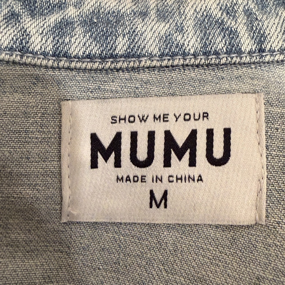 Show me your Mumu Lincoln Shirt Jacket - Picture 3 of 5